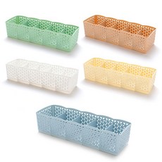 多功能收納盒 5格款 隨機出貨, 5件