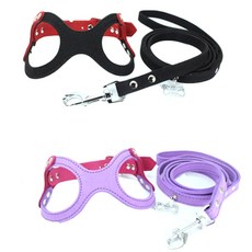 아리코 Dr.Mini 고양이 & 강아지 캐시미어 하네스 2p + 리드줄 2p, 랜덤 발송, 1개