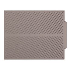 VISVIVA 單色灰瀝水墊, 單一顏色, 1個, 1層