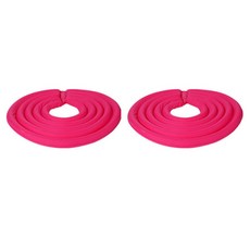 ARYKO Dr.Mini 寵物柔軟泡棉頸圈 玫瑰紅 M, 49g, 2個