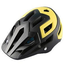 macbac 自行車用啞光安全帽, 黑+黃