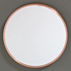 Kidari 現代金屬壁鏡, 玫瑰金