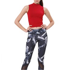 Soleil 瑜珈背心+印花長褲