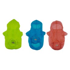 ARICO 貓咪與狗狗 防紫外線雨衣風衣, 隨機出貨