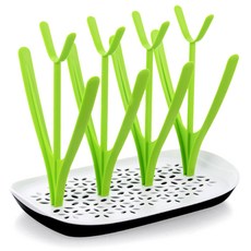 Great Mom 葉子奶瓶水瓶晾乾架, 綠色