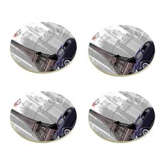 Store33 倫敦復古杯墊, A