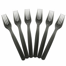 파티팡 크리스탈 블랙 포크, 6개입, 3개