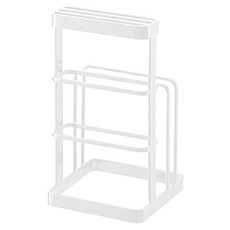 그뤠잇맘 모던 주방수납 칼 & 도마 건조대, 화이트, 1개