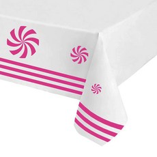 파티팡 롤리팝 핫핑크 테이블보, 1개입, 1개