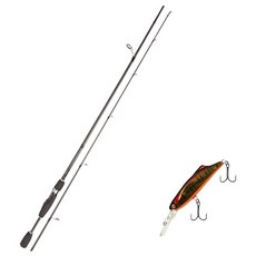 영규산업 블루포스 스타젠 루어 낚싯대 S66ML + 다미끼 쏘킬 55 하드베이트 루어 316H RED GILL, 1세트