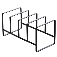 好媽媽現代立式 4 步水槽盤收納盒黑色