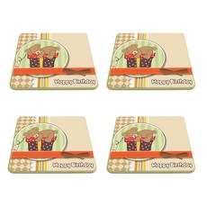 Store33 快樂動物杯墊, B