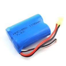 비에스디레이싱 레프리카 PART 7.4V LI LION BSD114078 RC배터리, 혼합 색상, 1개