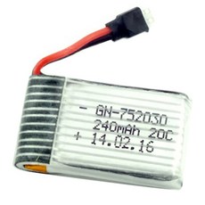 유디아이 레프리카 U816A Battery RC 배터리 UD042634, 혼합 색상, 1개