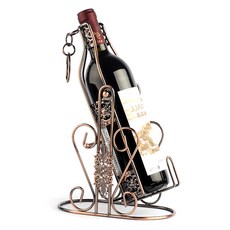 Tree復古角度可調紅酒架, 混色, 1個