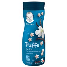 거버 퍼프 8개월부터, 바닐라, 42g, 1개