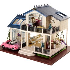 CuteRoom DIY 中大型微型房屋製作薰衣草屋, 混色