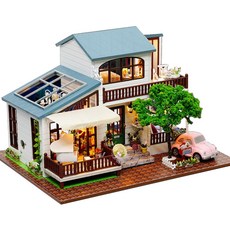 CuteRoom DIY中大型模型屋製作倫敦別墅, 混色