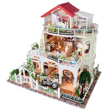 CuteRoom DIY中大型模型屋製作 豪華城鎮屋, 混色