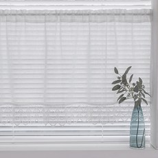 Casa L 洛神花窗簾, 白色