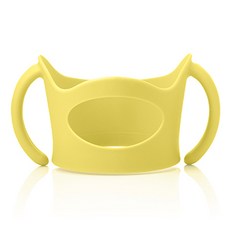 Petinube 矽膠奶瓶把手, 黃色, 1入