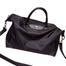 質感手提旅行包, 黑色的