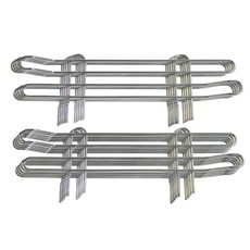 Korack Korea 鋼絲欄杆 390mm 10入, 銀色