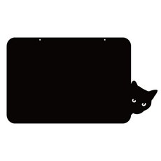 Koo 家居裝飾亞克力備忘錄板 MO 16 掛黑色, 亞克力