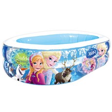 겨울왕국 에어쿠션 유아풀장 140, 혼합 색상, 1개