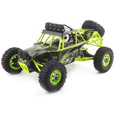레프리카 2.4GHz 1/12 4WD Brushed Rock Climbing ACROSS RTR RC 카 WLT350024GR, 혼합 색상, 1개