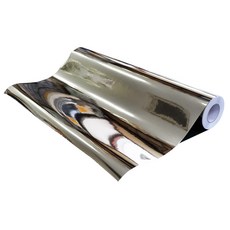 HYUNDAE sheet 鮮明金屬室內用金屬壁貼, HS-1803金屬金鏡面, 寬 1000mm x 長 4m