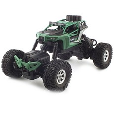 레프리카 2.4GHz 1/16 4륜 조향 4WD Rock Crawler RTR RC 카 ZC171609GR, 혼합 색상, 1개
