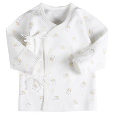 HappyOrganic 新生兒小羊印花肚衣