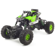 레프리카 2.4GHz 1/16 4륜 조향 4WD Rock Crawler RTR RC 카 ZC171623GR, 혼합 색상, 1개