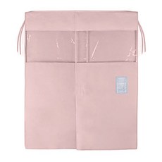 uit 獨特衣架防塵套 乾燥玫瑰粉, 1入, 1個