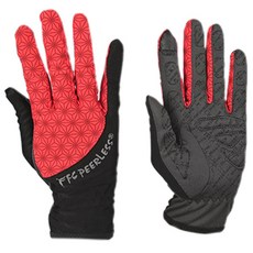 Panipao 女用 Pierce 登山手套 春秋用, 紅色, 1個