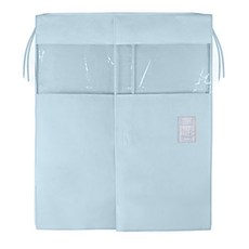uit 獨特衣架防塵套 深藍色, 1入, 1個