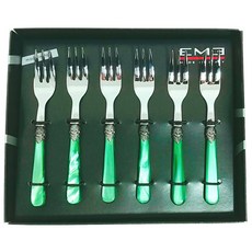 EME拿破崙茶民綠, 6件, 茶叉 6p