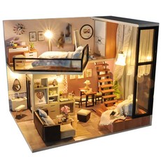 OKTAPBANGEOREUNI DIY袖珍屋模型組, 豪華複式房屋 501