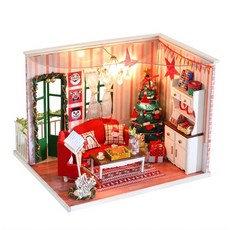 iiECREATE JS DIY立體模型套件聖誕快樂2, 混色