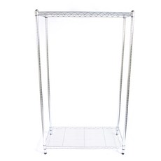 Corak 韓國鋼製儲物架 2 層 900 x 350 1800 毫米, 銀