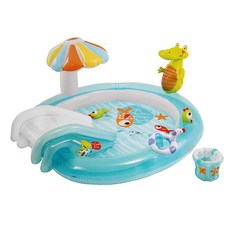 INTEX 恐龍陸地滑梯, 混色