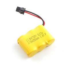 에스엑스토이 레프리카 Transformation Battery 3.6v 350mAh RC 배터리 SXT231177, 혼합 색상, 1개