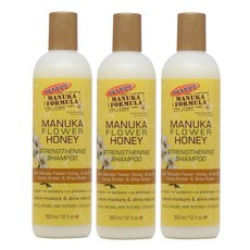 파머스 마누카꿀 스트렝스닝 임산부 헤어 샴푸, 350ml, 3개