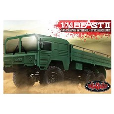 RC4WD Z-K0052 RC4WD Beast II 6x6 Truck Kit RC 카, 혼합 색상, 1개