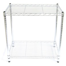 Korak Korea鐵製收納置物架 2層 900*350*900mm, 銀色