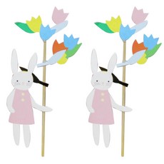 필립로지스틱 커플바니빗 케이크토퍼, 걸, 2개입