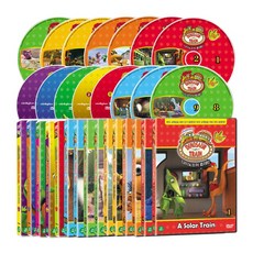 恐龍火車 1 + 2輯 15種套組, 15CD