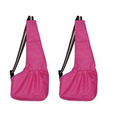 ARYKO Dr.Mini 寵物牛津單肩包 2p, 粉紅色