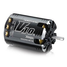 HOBBYWING HW30101104 XERUN-V10-7.5T V10 G2感應無刷馬達 4550KV RC馬達, 黑色的, 1個